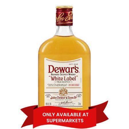Dewar's White Label Blended Scotch Whisky 375 ML Bottle